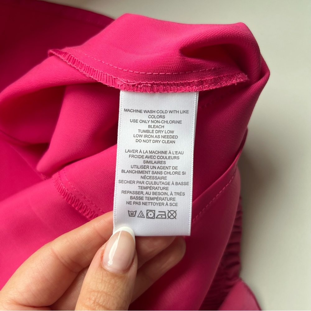 Urban Outfitters Pink Satin Cowl Neck Corset Mini Dress - Picture 12 of 13